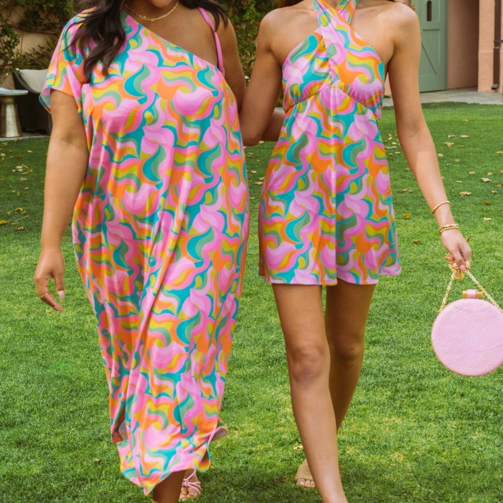 SMYMM Barbie One shoulder dress